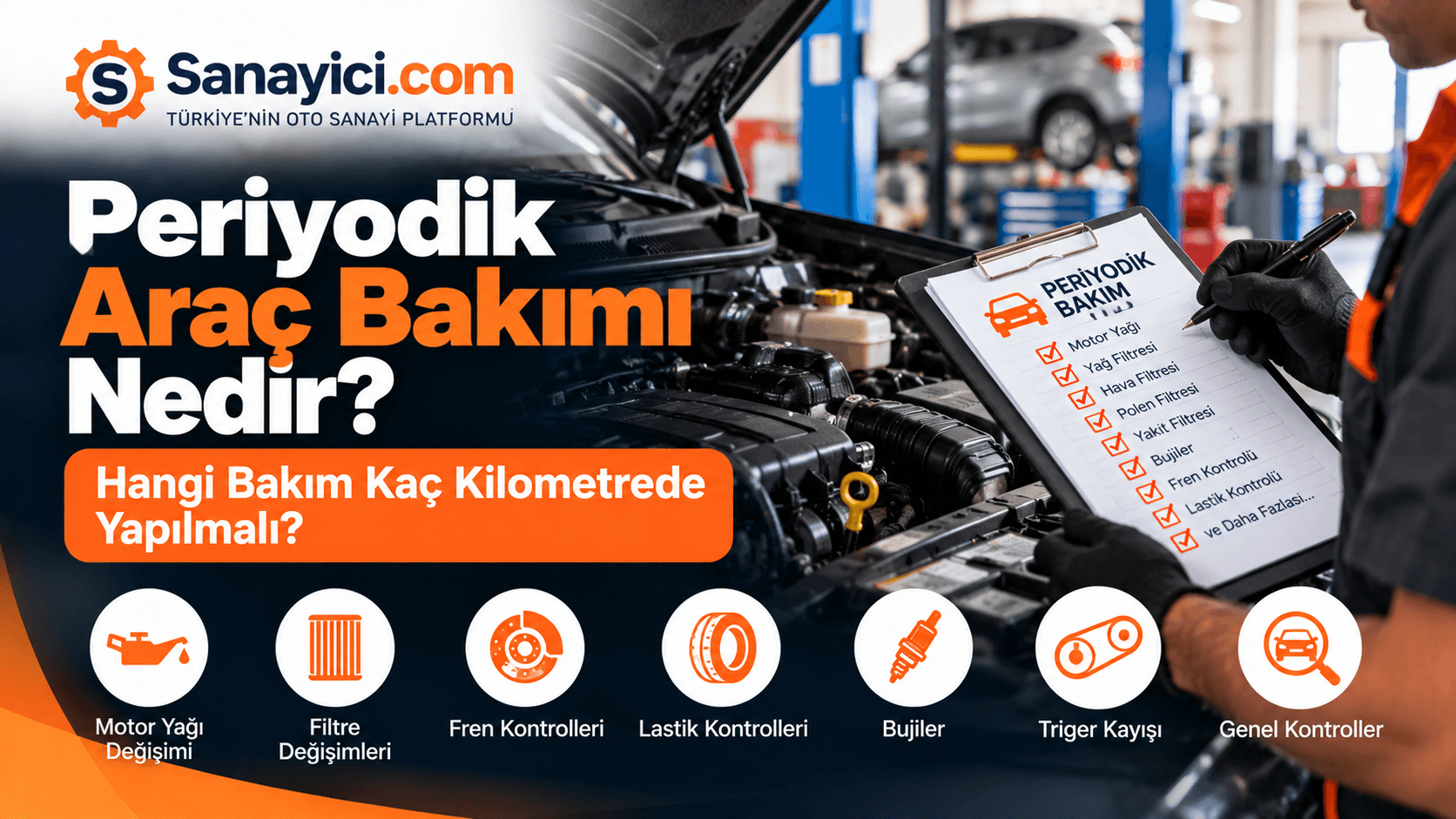 Periyodik Araç Bakımı Nedir? Hangi Bakım Kaç Kilometrede Yapılmalı?
