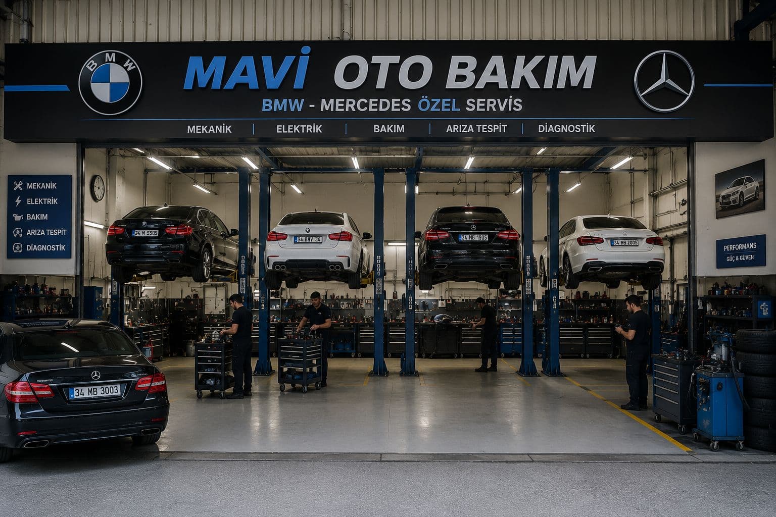 Mavi Oto Bakım